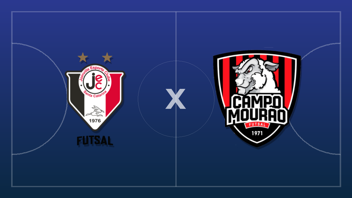 Joinville, líder da fase classificatória, encara o Campo Mourão nas quartas da LNF