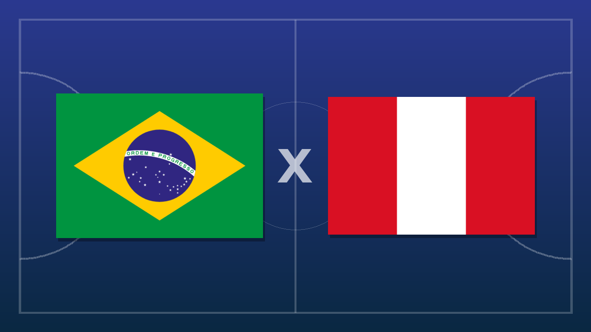 Brasil empata com o Peru no adulto e no Sub-20 na Liga Evolução